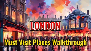 Best Places To Visit in LONDON. Walking tour part 2