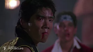 Karate Kid Part 2 II Ice breaking scene