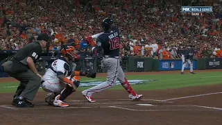 Jorge Soler Hits A Leadoff Home Run To Start The 2021 World Series | Braves vs. Astros (Game 1)