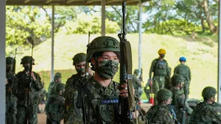 Taiwan military conducts drills on island off the coast of China