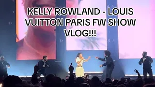 Kelly Rowland, Louis Vuitton fw performance - commercial, dancer, BTS vlog #dance