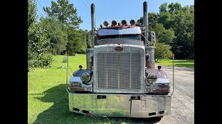 TRYING TO START OLD PETERBILT 359!!! WILL IT START AFTER SITTING FOR 15 YEARS???