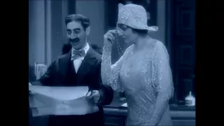 Why Is All The Paper Soggy In "The Cocoanuts"? (Marx Bros, 1929)