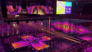 Stage Props / Hands - Build Up during Postcards 🇸🇪🇮🇱🇮🇪🇭🇷🇺🇦 - Eurovision Song Contest 2024 - Malmö