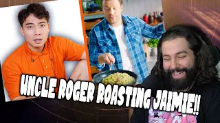 Reacting To Uncle Roger Roasting Jaimie Olivers ???? Fried Rice!