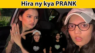 Life’s first PRANK | achi acting nahi kr saki😂   | Hira Faisal.