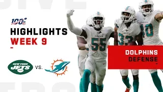 Dolphins Defense Came Up Big in Their 1st W | NFL 2019 Highlights