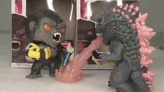 Godzilla X Kong Funko pop unboxing