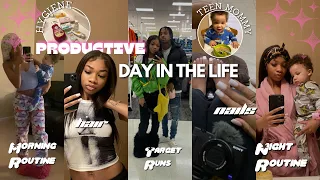 PRODUCTIVE Day In The Life|6am routines, Teenmom, Errands, Maintenance:hair,nails,lashes| DITL VLOG☆