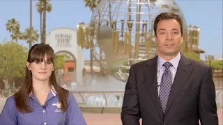 Universal Studios Hollywood - Jimmy Fallon and Molly Orr - World Famous Studio Tour