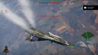 When your friend is new to War Thunder and doesn't know about the Draken. (We gifted him the G.91)