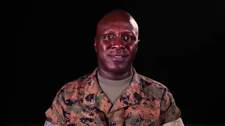 Master Gunnery Sgt. Henry - Black History Month