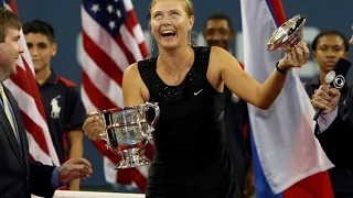 Maria Sharapova vs Justine Henin 2006 US Open Highlights