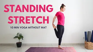 10 min Standing Yoga Stretch | Yoga Without Mat | Yoga Break