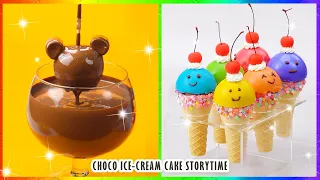 🍋 DRAMA Storytime 🌈 10+ Fun And Creative ICE CREAM Rainbow Cake Decorating Ideas