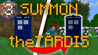 SUMMON the TARDIS! - Minecraft TARDIS | Devlog 3