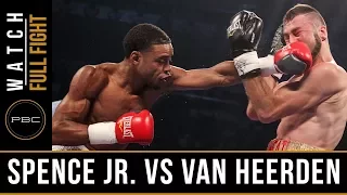 Spence Jr. vs van Heerden FULL FIGHT: September 11th, 2015 - PBC on Spike
