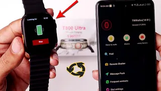 How To Connect T800 Ultra Smartwatch To Phone