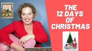 Children's Christmas Song - The 12 Days Of Christmas - Sing & Read Along to Jan Brett's Book
