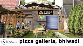 PIZZA GALLERIA Food Court Design, Alwar Bypass Road, Bhiwadi (as seen on #sharktankindia )