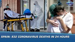 Spain: 832 Coronavirus Deaths In 24 Hours | Indus News