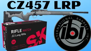 CZ457 LRP - SK Rifle Match - IBI Barrel - 50 Yards