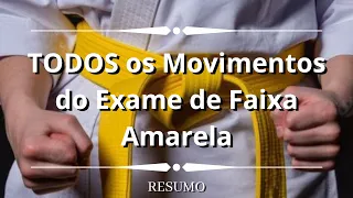 TODOS os Movimentos para o Exame de Fiaxa Amarela - Karate Shotokan