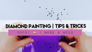 Diamond Painting Tips & Tricks | #52 Picking up Diamonds