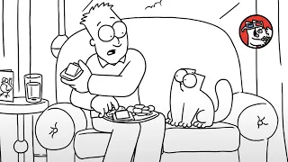 Lunch Time Gone Wrong | Long Comp | Simon's Cat Extra