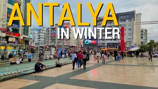 ANTALYA TURKEY IN WINTER 🇹🇷 (December, January, February, March) 2023-2024