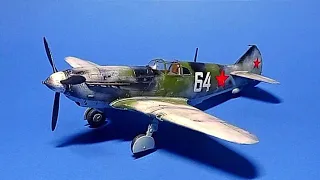 ЛАГГ- 3 (р) |Сборка модели от фирмы ICM 1/48 | Mr.Motochkin