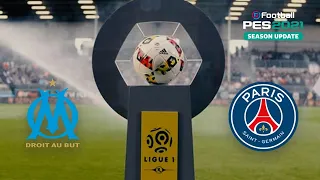 Marseille vs Paris Saint-Germain | Coupe de France 2022/23 | eFootball PES Realistic Simulation