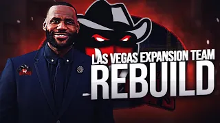 LAS VEGAS EXPANSION TEAM REBUILD! (NBA 2K22)