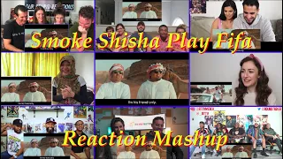 Foreigners reaction to *Smoke Shisha Play Fifa* Ft Jordindian.