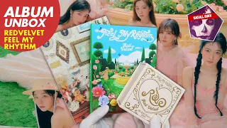 🌸UNBOXING RED VELVET - FEEL MY RHYTHM🌸The ReVe Festival 2022 Album Reaction 레드벨벳 필마이리듬 노래 앨범 언박싱 개봉기