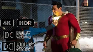Shazam Comic-Con Teaser Trailer (2019) (4K 60FPS) (HDR10) (Dolby Atmos)