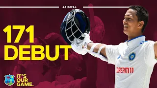 Tremendous Debut | Yashasvi Jaiswal Scores Century in First Test Innings | West Indies v India