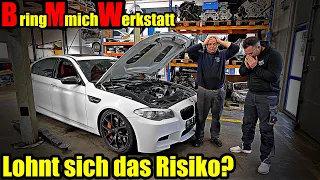 BMW Profi checkt günstig gekauften BMW M5 aus Katar 🇶🇦