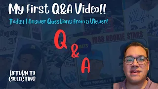 My First Q&A Video!!