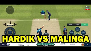 Hardik Pandya Vs Lasith Malinga | Pandya No 1 All-Rounder In World | Real Cricket 20