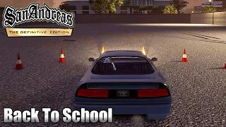 GTA SAN ANDREAS DEFINITIVE EDITION - Mission #51 - Back to School (4K 60FPS)