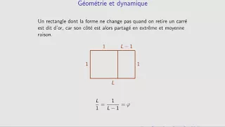 Conférence "Le nombre d'or : nature, architecture..." par Eric Reyssat