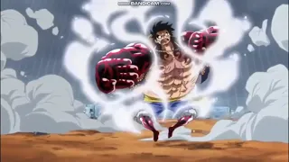 Gear fourth but Luffy Bounces for an hour straight