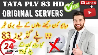 Videocon@88 latest update bad news | breaking news Tata play 83 full working original server 🥰 2024