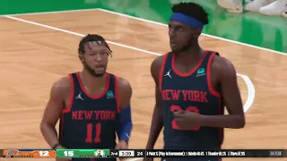 NBA 2K24 (Xbox one X|S) NEW YORK KNICKS vs BOSTON CELTICS