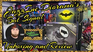 “JazzInc Dioramas” Bat Signal 1/6 scale | Unboxing and Review