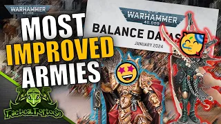 The Most Improved 40k Armies! (January 2024 Update) | Warhammer 40k News