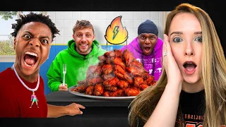 REACTING TO YOUTUBERS CONTROL WHAT SIDEMEN EAT FOR 24 HRS