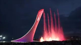 Олимпийский парк - шоу фонтанов