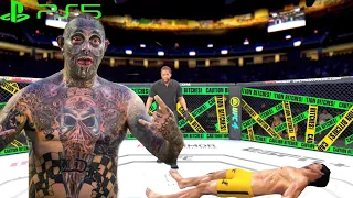 Bruce Lee vs Tattoo Lizard ( EA Sports UFC 4 ) wwe mma